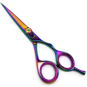 Tijeras de Peluquería de Bajo Precio para Cuidado Personal, Hoja de Acero Inoxidable, Tijeras Multicolores para Recortar y Cortar el Cabello ANAAIF - Product Image 1