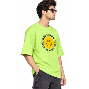 T-shirts formels surdimensionnés de haute qualité, personnalisés, en coton et fibre de bambou, pour hommes et femmes, OEM ODM, vente en gros, écologiques - Product Image 4