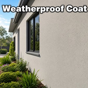 UV Blocking Low VOC Weatherproof <b>Waterproof</b> Finish Eco Friendly Coating 1K For Plaster Cement Surface Exterior Wall Protective - Product Image 3