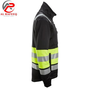Chaqueta Softshell de Alta Visibilidad a Precio Económico, con Cierre, para Hombre, de Poliéster, Ropa de Trabajo de Seguridad con Logotipo Personalizable 2026 - Product Image 3