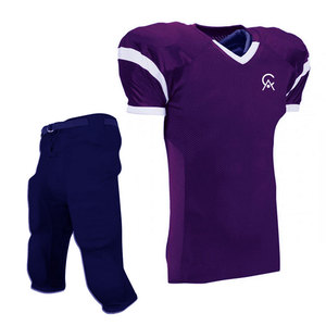 High Quality Breathable 100% Polyester American <b>Football</b> Uniform Customizable Colors & Logo Easy Wear Available in Stock - Product Image 2