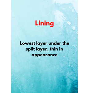 Premium Thin Lining <b>Leather</b> Low Layer Split <b>Leather</b> Lightweight Soft Flexible Material for Handbags Shoes Accessories Upholstery - Product Image 3