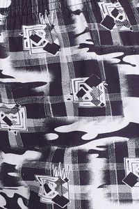 Shorts Cortos Deportivos de Verano para Mujer, Estampados Geométricos, Transpirables, de Algodón Tejido, Casuales - Product Image 4