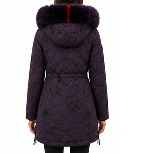 Parka coupe-vent à capuche pour femme avec isolation de qualité supérieure, poches de rangement fonctionnelles et silhouette moderne - Product Image 2