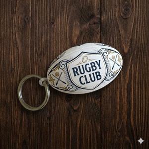 Nouveauté 2026 : Porte-clés de rugby sportifs uniques en forme de ballon de rugby pour cadeaux promotionnels – Exportateur de porte-clés ballon de rugby - Product Image 6