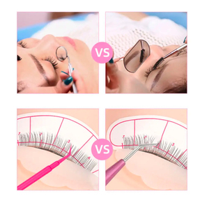 Séparateur de sourcils 2-en-1 en acier inoxydable végétalien de qualité supérieure avec permanente rapide (5-8 min) longue durée et durable - Product Image 3