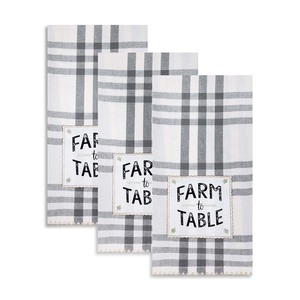Nouvelle belle serviette de cuisine en coton 100% avec un magnifique motif brodé, super absorbante, douce et de qualité supérieure. - Product Image 6