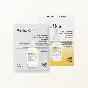 Mascarilla facial Whatiforskin Vita Ceramide Micro Spicule 100 Essence, 10 unidades, cuidado de la piel - Product Image 1