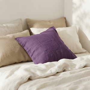 For Plain Square 45cm Linen Look <b>Cushion</b> Cover Decorative Throw Pillowcase for Home Hotel & Hospital Use - Product Image 1