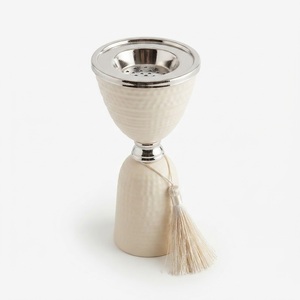 Arabic Incense Burner Luxury Bakhoor Burner Metal <b>Oud</b> Censer With Tassel Middle East Ramadan Home Decor Aromatherapy <b>Diffuser</b> - Product Image 1