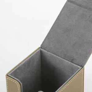 Boîte de rangement pour jeux de cartes avec plus de 100 emplacements, étui en cuir PU véritable pour cartes à manches, solution de rangement pour cartes de visite et cartes de poker - Product Image 5