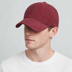 หมวกเบสบอลผ้าลูกฟูก ยูนิเซ็กส์ วินเทจ ผ้าฝ้าย หมวกลำลอง - Product Image 4
