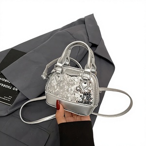 Super Mini Crossbody Bag Lady 2025 Summer Coin Purse <b>Handbag</b> Fashion Party Wallet y Shiny <b>Sequined</b> Evening Clutch Bag - Product Image 6