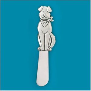 Cuchillo para Untar Queso Blando Basic Spirit, Utensilios de Cocina para el Hogar, Regalo Decorativo para Perros, para Untar Mantequilla y Queso - Product Image 3