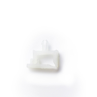 Pince de serrage de câble Essentra Push-in en nylon naturel UL94 V0 MWSLT pour micro-câbles, fixation supérieure