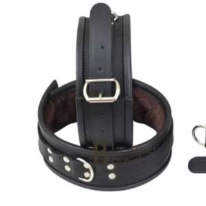 Ensemble de manchettes de cheville en cuir avec boucles réglables et rembourrage en peau de mouton, largeur 4,5 cm, imprimé par transfert thermique - Product Image 6