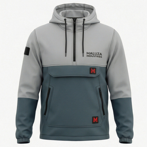 Chaqueta con Capucha Unisex al por Mayor, Personalizable con Marca, Abrigo de Invierno, Ropa Urbana, Cortavientos Premium - Product Image 1