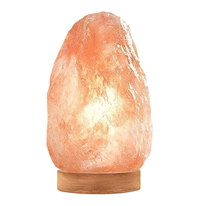 โคมไฟเกลือหิมาลัยสีชมพูธรรมชาติระดับพรีเมียม แสงคริสตัลหิมาลัยแท้สำหรับห้องนอน ห้องนั่งเล่น สำนักงาน และบ้านที่ผ่อนคลาย - Product Image 5