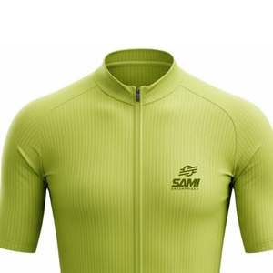 Maillot de cyclisme personnalisé de qualité supérieure, style tendance, respirant, tissu 100% polyester, séchage rapide, design léger - Best-seller - Product Image 3