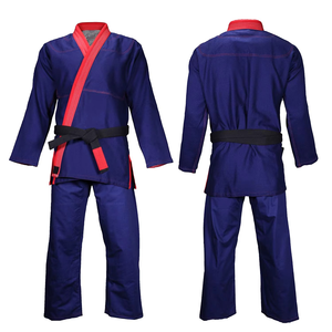 Vêtements d'arts martiaux sur mesure en gros avec logo personnalisé, uniforme de BJJ, karaté, judo, taekwondo, combinaison 100% coton unisexe adulte professionnel - Product Image 2