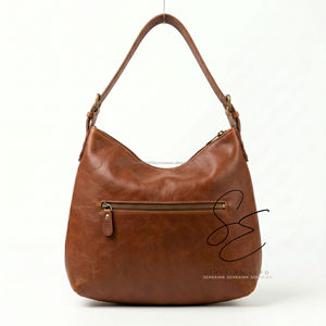 Genuine Leather Hobo <b>Tote</b> Bag Hair On Hide Cowhide Shoulder Handbag Lightweight Everyday Purse for Women - Product Image 5