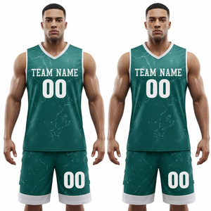 Ensemble de maillots de basket-ball personnalisés en gros, respirants, légers, à séchage rapide, uniformes de sport performants, imprimés par sublimation - Product Image 5