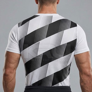 Quick Dry <b>Stretch</b> Fabric Running Shirt For <b>Men</b> Athletic Performance Wear For Gym Running And Training Sessions - Product Image 4