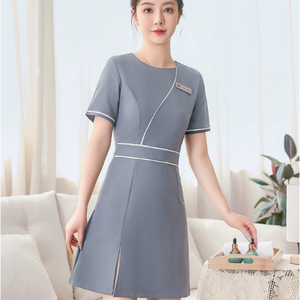Robe de travail confortable pour femmes, idéale pour les salons de beauté, les spas, l'hôtellerie et la restauration - Product Image 6