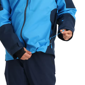 Veste de ski et de snowboard pour homme, personnalisée, pour les sports d'hiver, coupe-vent, imperméable, coque rigide avec fermeture éclair - Product Image 4