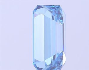 Impresionante Diamante Azul de Corte Esmeralda de 7 Quilates, Diamante Suelto de Corte Escalonado de Color Fantasía Raro para Diseños de Joyería de Lujo Personalizados - Product Image 5