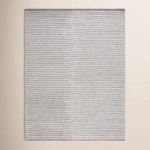 Alfombra de lana de pelo alto, suave y acogedora, con rayas, estilo moderno para dormitorio y sala de estar, alfombras tejidas antideslizantes para decoración del hogar. - Product Image 4