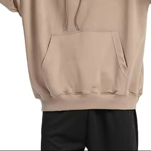 High Quality Heavyweight <b>Pullover</b> Hooded Streetwear <b>Men's</b> Hoodies Custom Print Logo Design Plain Winter Fleece Spandex/Cotton - Product Image 4