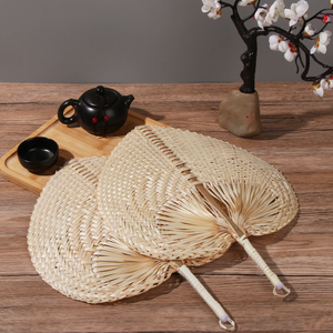 Handfan natural, decoración, alta calidad, ecológico, hecho en Vietnam - Product Image 5