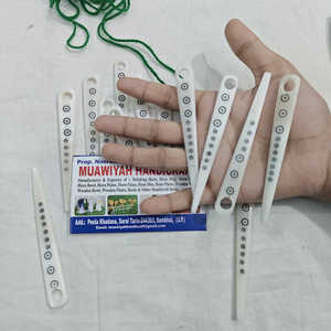 Agujas de hueso de búfalo de la mejor calidad 100%, agujas talladas a mano, herramientas de ganchillo y tejer duraderas y ecológicas, MUAWIYAH HANDICRAFT - Product Image 3