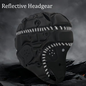 Casque de protection respirant de couleur unie pour jeunes, idéal pour le football et le rugby, grande taille, pour les sports d'été - Product Image 6