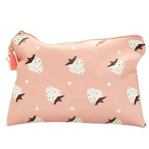 Hot Sell Soft Large Capacity <b>Toiletry</b> Printed Travel Pouch Wholesale Fashion Custom Travel <b>Women</b> Canvas Makeup Cosmetic <b>Bag</b> - Product Image 1