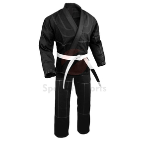 ขายส่งชุดชอยโอโรลแบบกำหนดเองได้ # ชุดยูโด/ยิวยิตสู 18 Black Skies MMA Grappling Fightwear Bjj สำหรับฝึกซ้อมและแข่งขัน - Product Image 1