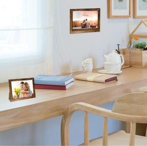 กรอบรูปเชือกปอสำหรับถ่ายภาพขนาด5x7นิ้วกรอบรูปตกแต่งบ้านทำจากไม้กรอบรูปพิมพ์ติดผนังกรอบรูปจากอินเดีย - Product Image 6