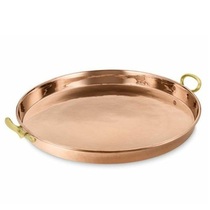 Bandejas de Servicio de Metal de Cobre y Aluminio con Asa, Personalización Disponible a un Precio Accesible y de Alta Calidad - Product Image 2