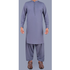 Traje Shalwar Kameez de Secado Rápido de Alta Calidad Hecho a Medida 2026 para Hombre, Traje Paquistaní Afgano en Blanco para Fiesta y Boda, Dos Bandhgala - Product Image 1
