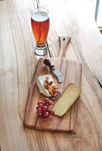 Planche à découper en bois d'acacia, écologique, durable, passe au lave-vaisselle - Product Image 6