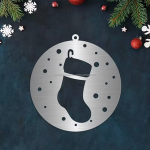 เครื่องประดับโลหะทรงกลมที่ไม่ซ้ำใครทำจากสเตนเลสตัดด้วยเลเซอร์ออกแบบได้ตามที่ต้องการ - Product Image 5