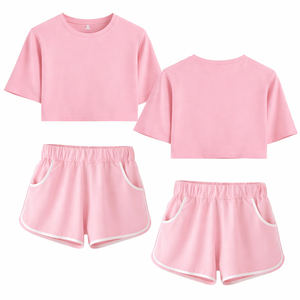 Conjunto Deportivo Personalizado con Logotipo, Talla Grande, Artículo N.° (shs-01), Diseña Tu Propio Conjunto Deportivo, Marca Privada, Ropa Ayat para Hombres, Mujeres y Niños - Product Image 3