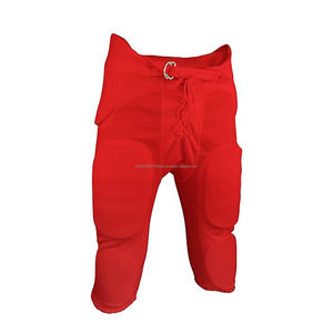 Short de football américain personnalisé OEM/ODM vêtements de sport double tricot intégré adulte unisexe antibactérien séchage rapide football - Product Image 1
