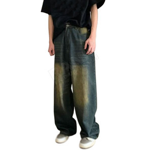 Pantalones de Hombre de Último Diseño, Cómodos, Holgados, Lavados, Transpirables, Estilo Baggy - Product Image 5