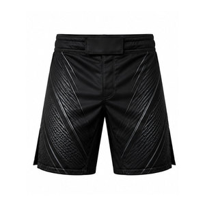 Shorts de MMA Ligeros para Competencia, Tela Elástica para Boxeo, Artes Marciales y Entrenamiento - Product Image 1