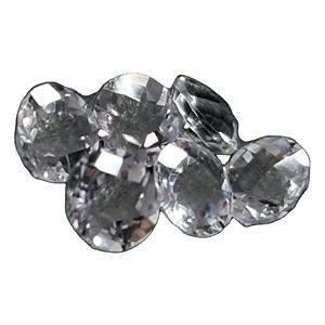 Pedidos personalizados al por mayor de topacio blanco natural calibrado suelto tablero de ajedrez de piedras preciosas cortado en todas las formas tamaños diseño atractivo - Product Image 2