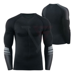 Camiseta Deportiva Personalizada con Logotipo, Unisex, Cuello en V, Manga Corta, Secado Rápido, Transpirable, Antiestática, de Poliéster/Algodón, para Gimnasio, Fitness y Entrenamiento - Product Image 1