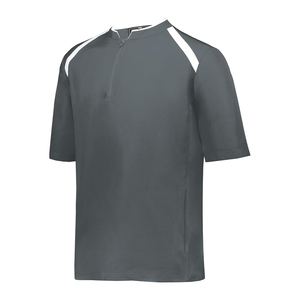 Veste de sport unisexe personnalisée imperméable pour cage de frappe, avec fermeture éclair frontale à quart de tour et bas réglable, pour baseball et softball - Product Image 4