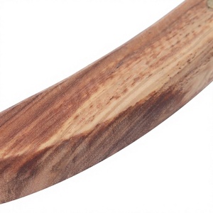 Couteau à sabots en acier inoxydable, coupe-sabots courbé pour chevaux, outil de coupe de sabots, manche en bois, équipement vétérinaire - Product Image 3